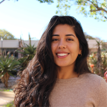 This is a headshot of Guardian Scholars Director, Stephany Rubio.