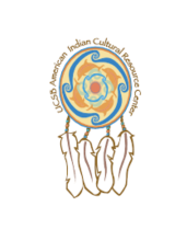 This is a logo of a dreamcatcher, representing the UCSB American Indian and Indigenous Resource Center.